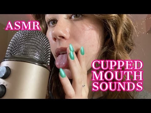 ASMR | extremely sensitive cupped mouth sounds