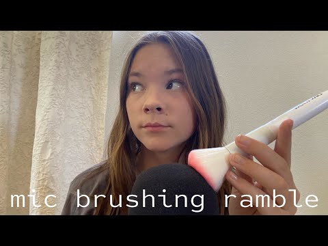 mic brushing ramble~annaASMR