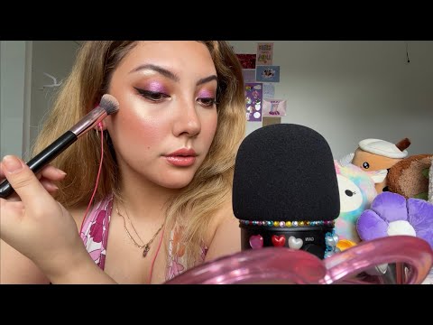 ASMR doing my makeup 💄 ~chill get ready with me!~ | Whispered