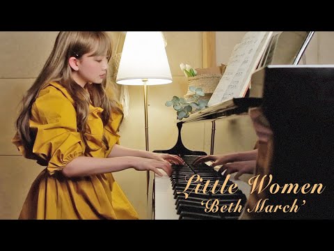 (ENG SUB) Little Women ASMR 'Beth March' | Beethoven piano sonata no.8 'Pathetique'