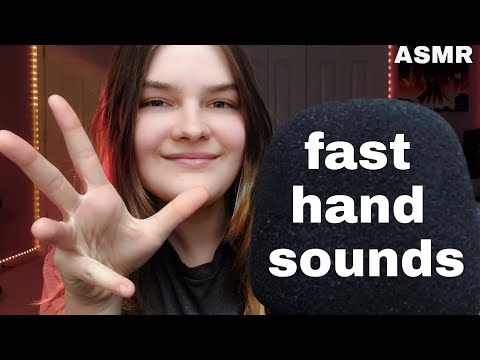 fast and kinda aggressive hand sounds - snapping, hand rubbing, finger fluttering | lofi ASMR 🖐🏻