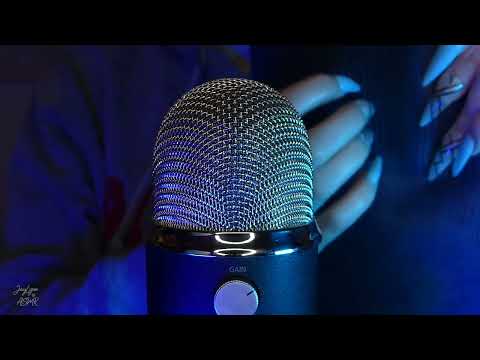 ASMR 1 Minute of Scratching & Tapping on BLUE Triggers