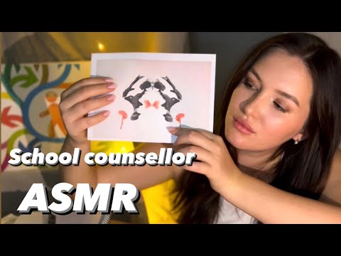 Проблемы в школе АСМР Психолог Тихий голос Ролевая игра ASMR School counsellor Soft spoken
