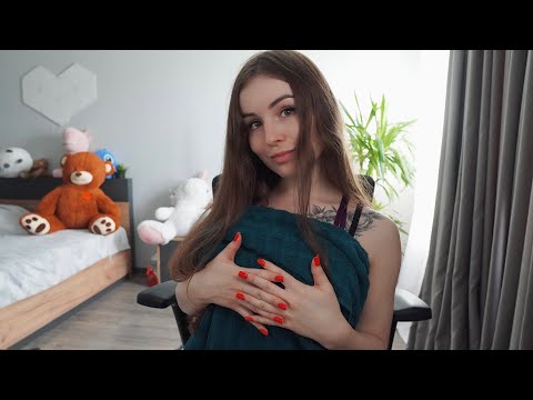 Escape the Stress: ASMR 3DIO Ocean Towel Therapy & Ear Brushing