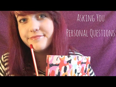 ASMR | Asking you Personal Questions RP