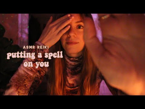 ASMR REIKI positive affirmations for healing, balance, self-love and happiness / hand movements