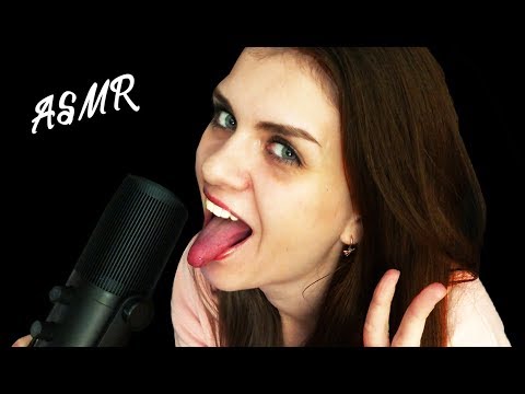ASMR Mouth Sounds Time - Licking, Kissing and Ear Eating