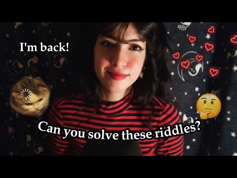 ASMR Fun Riddles for You Before Bed! 🤓🧠💡