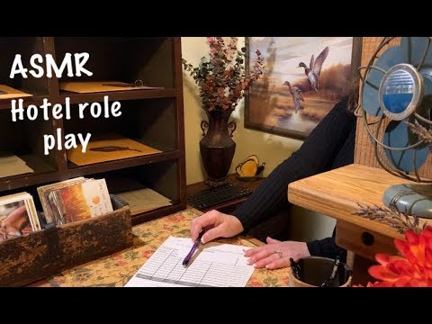 ASMR Special Request/Hotel check-in role play/Soft Spoken