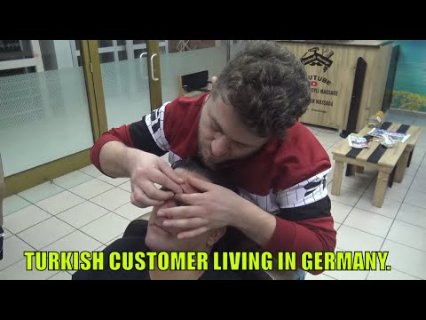 ASMR TURKISH BARBER THERAPY MASSAGE=NECK-EAR CRACK=head,back,ear,face,arm,energy massage therapy