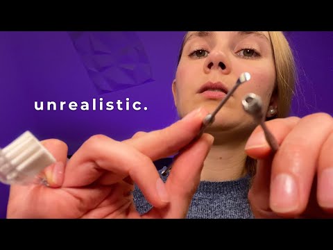UNrealistic Fast Paced & Super Tingly Dentist Visit (Frog Perspective) (asmr)