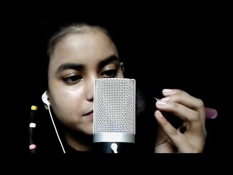 ASMR Tingly Trigger Words With Mic Brushing