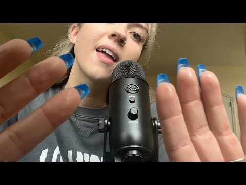 ASMR|Spitty, Cleaning Your Face Off then Eating Your Face, with lots of mouth sounds/Hand Movements