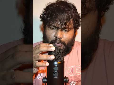 ASMR Mic Tapping And Mouth Sounds #shorts