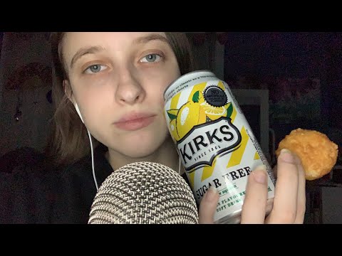 ASMR - Eating McDonald’s Nuggets + Tapping On A Bowl And A Can