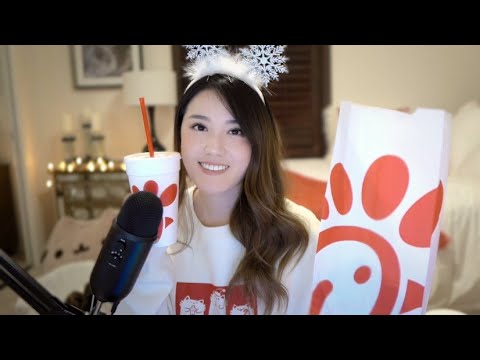[ASMR] YEAR END SPECIAL!!! Chick-fil-A ASMR 👄