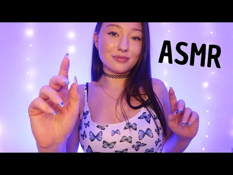 ASMR FRANCAIS - JE T'ENDORS JUSTE AVEC MES MAINS 💙 (Hand sounds, Nail tapping, hand movements)