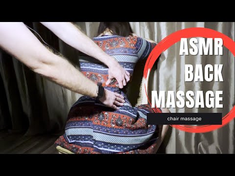 ASMR Chair Back Massage, Scratch, and Tickle for Sleep | No Talking