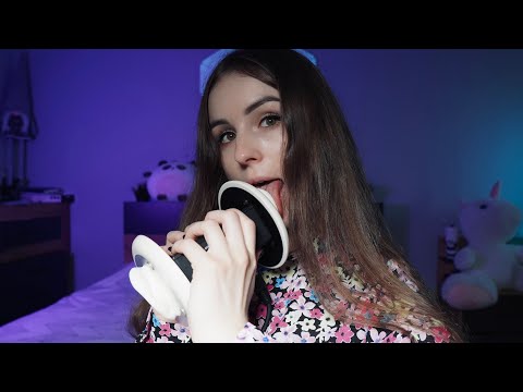 ASMR SLOW AND GENTLE EAR LICKING