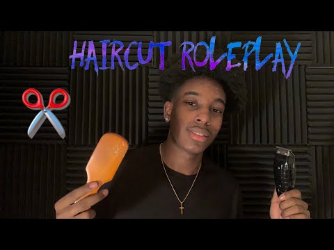 [ASMR] Chill barbershop Roleplay (4) // Close up whispers