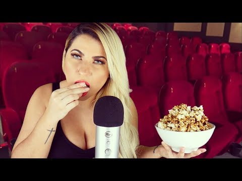 ASMR Eating & Mouth Sounds (Caramel PopCorn Extreme Crunch)