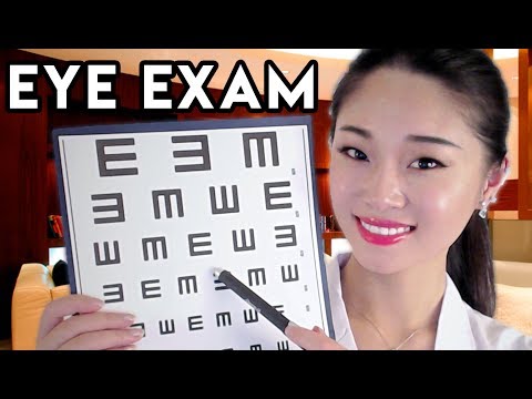 [ASMR] Doctor Roleplay - Relaxing Eye Exam