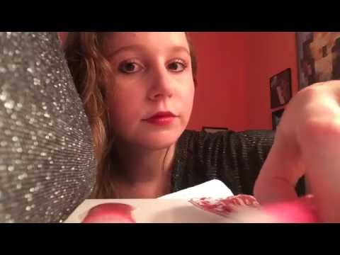 ASMR Lipstick/Gloss Application with Mouth Sounds!