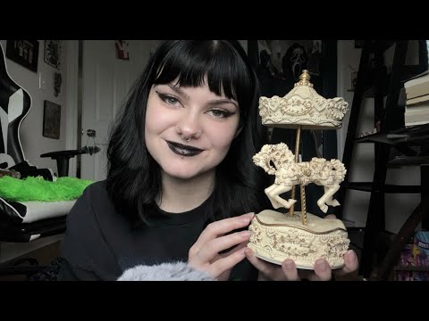 ASMR | Thrift Haul! 👗 tapping, fabric scratching, etc