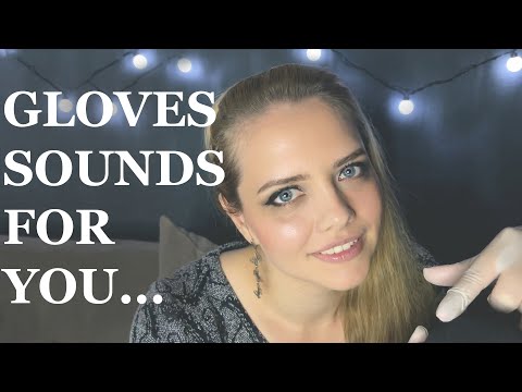 ASMR Girl With Long Hair. Gloves And Microphone Scratching Sounds(ASMR No Talking)