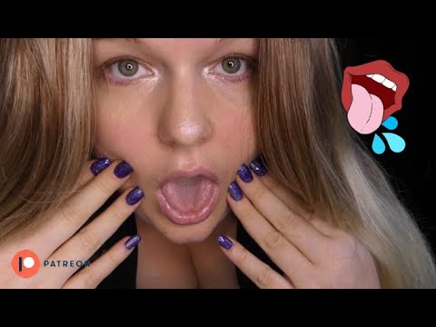 ASMR INTENSE Mouth Sounds, Ear Eating👅💦(Patreon Preview Tease)