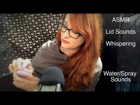 ASMR Lid Sounds & Whispering