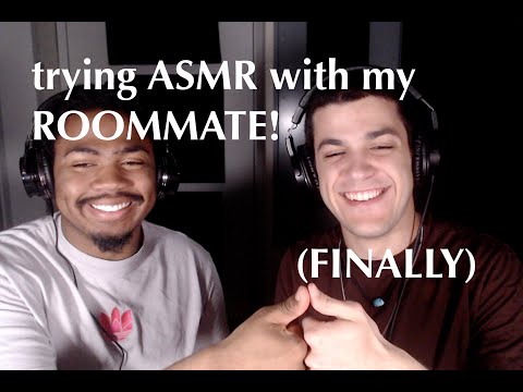 ASMR with my ROOMMATE (FINALLY!🤗)