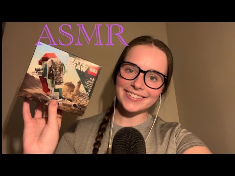 ASMR tapping, gripping, tracing assortment on Christmas gifts🎄🎅🤶