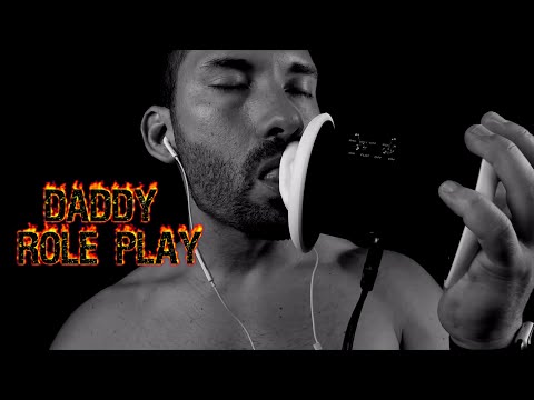 ASMR Daddy Tongue Punches Your Ears