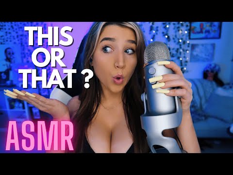 ASMR | This or That? 🤍 You get to choose