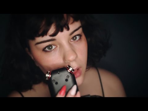 ASMR // Gentle Licks & mic blowing with Tascam 👅💤