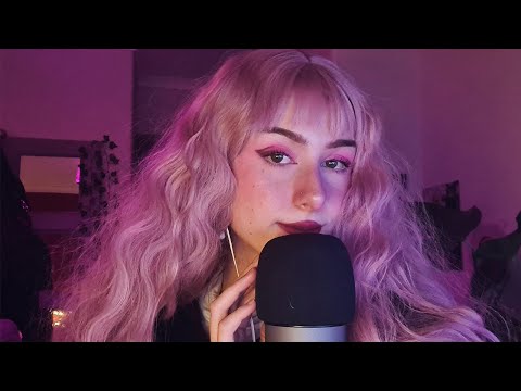 mic scratching and mouth sounds • ASMR, super tingly!