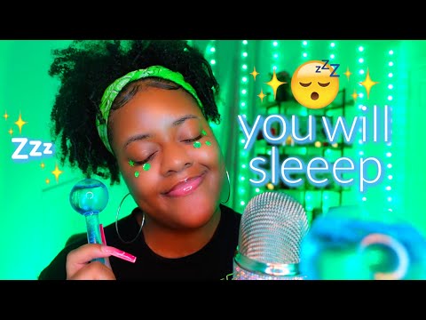 0.1% of you will stay awake during this ASMR video...💚😴✨(99.9% will SLEEP ♡)