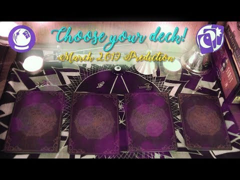 ASMR Predicition for March 2019 - 🔮Choose your deck!🔮 (Oracle Card Reading ENG)