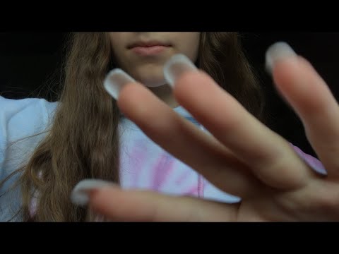 ASMR | LENS TAPPING With Hand Movements & Mouth Sounds (Unpredictable ASMR) 🌸