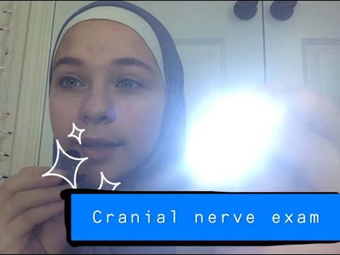 ASMR||Cranial Nerve Exam ✨