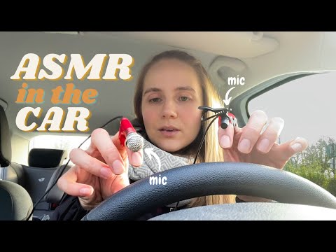 ASMR in My Car | Mics Taped to Hands