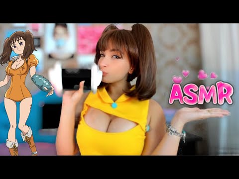 Asmr 3DIO - Cosplay Diane - Comendo sua Orelha ( Ear Eating )