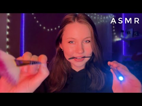 ASMR~Cleaning Your Eyes With EXTREMELY Wet & Clicky Mouth Sounde✨