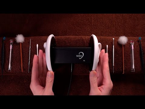 [ASMR]両耳じっくり7種類耳かき1時間半 - Both Ear cleaning 1.5h(No talking)