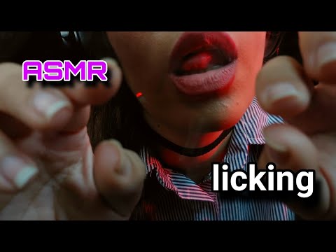 ASMR | GLASS LICKING | FOGGING | GLASS KISSING | TAPPING | MOUTH SOUNDS