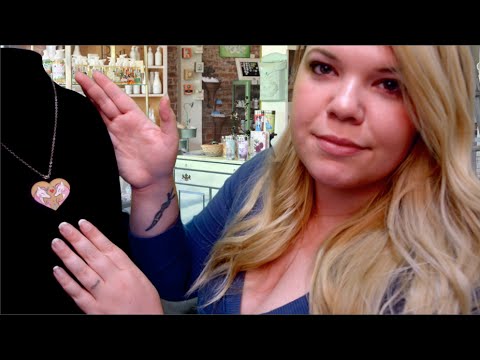 💍  ASMR Role Play 💍  Jewelry Store - Soft Sounds and Gentle Movements