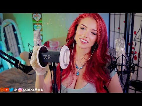 ASMR Sleep 💙Tingles for Your Ears | No Talking Mouth Sounds 3Dio Binaural
