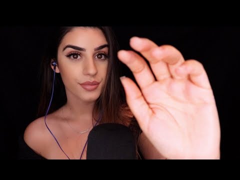 ASMR | Massaging Your Face (Trigger Words, Face tapping, Face brushing, Mouth Sounds)