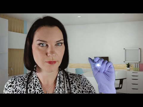 ASMR Medical Exam But Everything Is Wrong With You (medical roleplay, eyes, hearing, neurological)